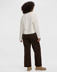 Long-Sleeve V-Neck Pullover