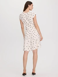 Shortsleeve V-Neck Dress
