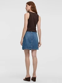 Mini Denim Skirt
