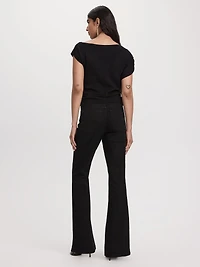 Short-Sleeve Off-the-Shoulder Top
