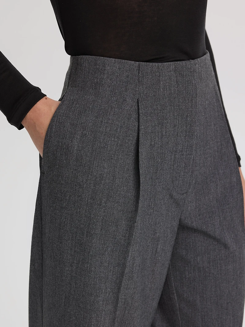 Mid-Rise Barrel Pants - The Timeless