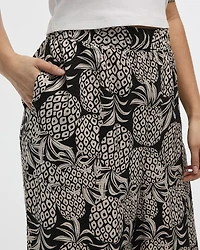 Pantalon à jambe large