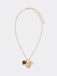 Carabiner Necklace with Charms