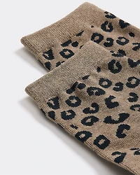 Leopard Anklet Socks