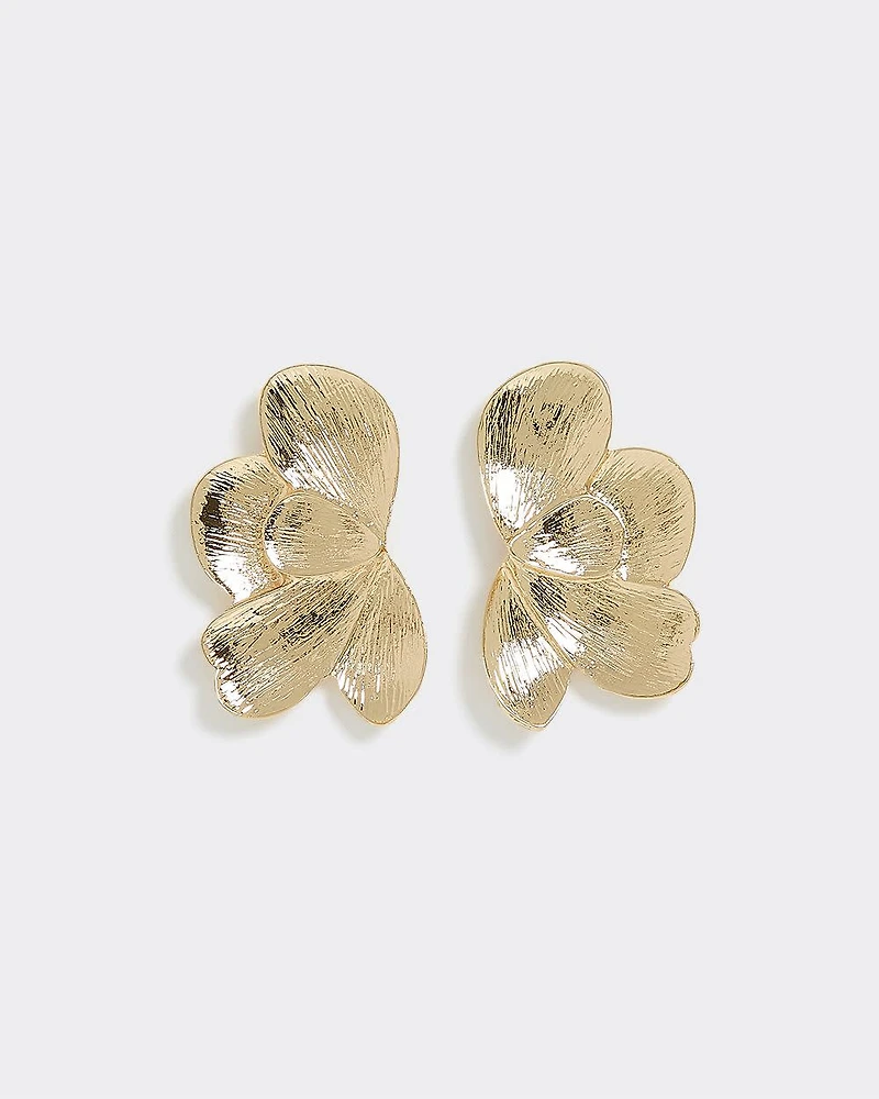 Large Flower Earrings
