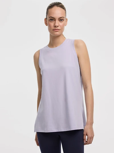 Loose Crew-Neck Tank - Hyba
