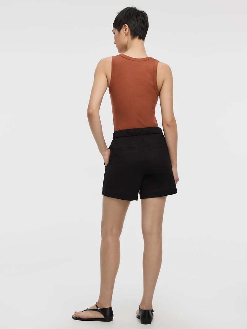 Short à enfiler en tricot