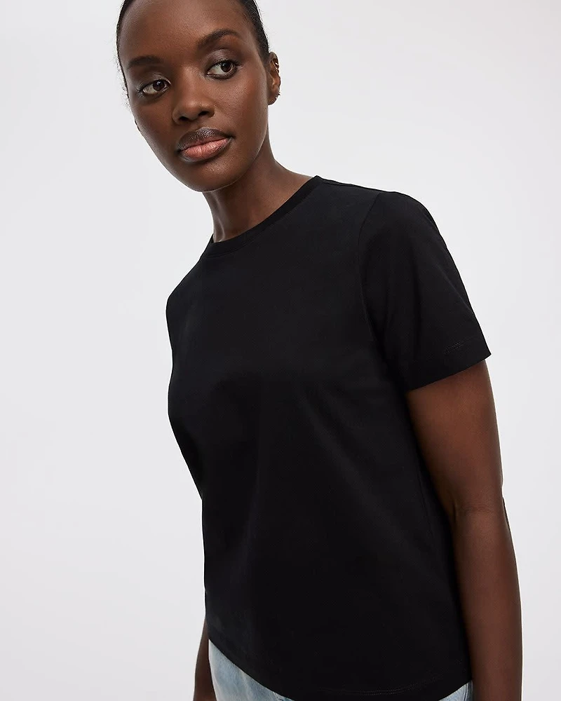 Boyfriend Crew Neck T-Shirt