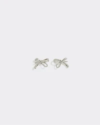 Small Delicate Bow Earrings