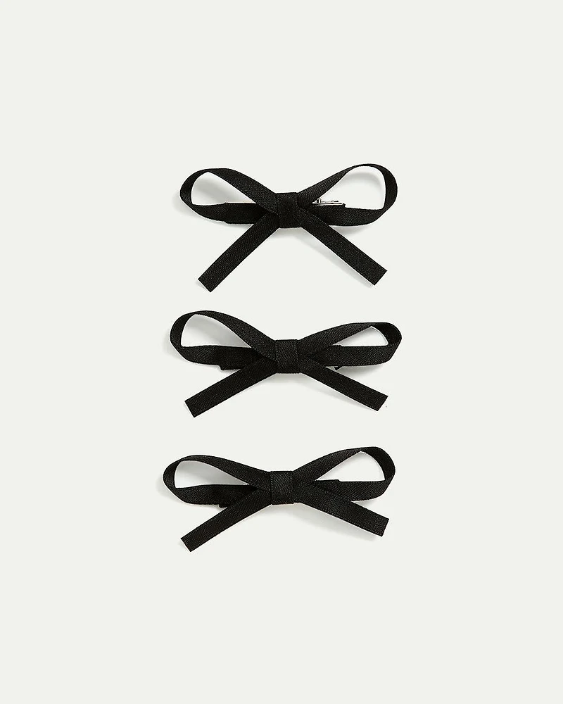 Pinces à cheveux avec boucles - Ens. de 3