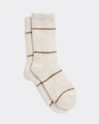 Winter Socks with Stripes