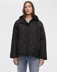 Quilted Hooded Jacket
