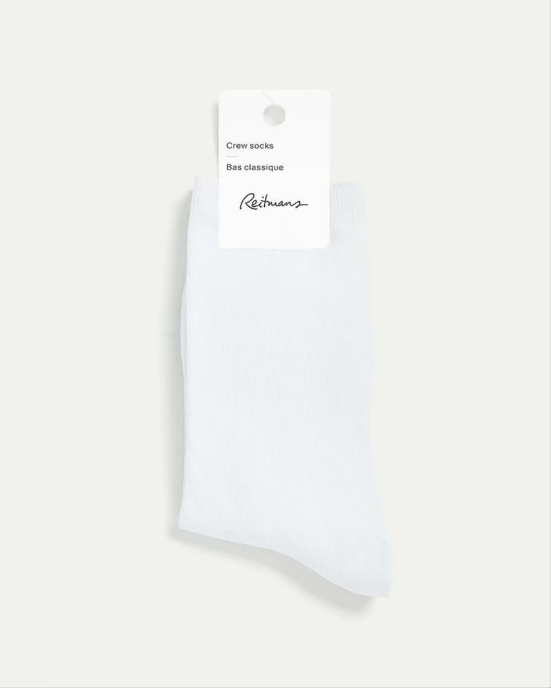 Straight-Up Solid Socks, set of 1