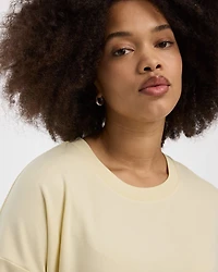 Long-Sleeve Crew-Neck Sweatshirt - R Essentials