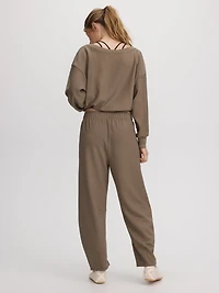 Pantalon à enfiler jambe ballon