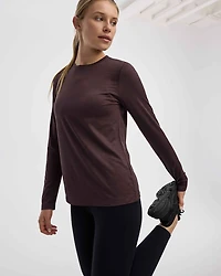 Long-Sleeve Crew-Neck T-Shirt - DRY-LUX (R) Hyba Essentials