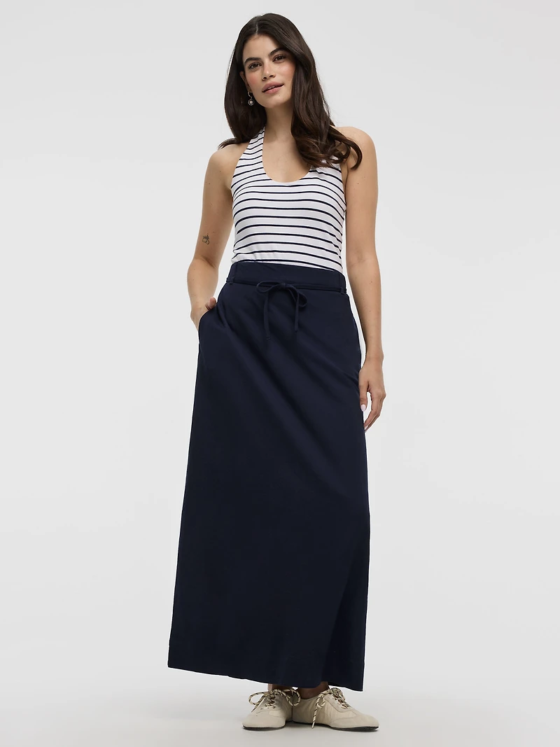 Pull-On Maxi Skirt