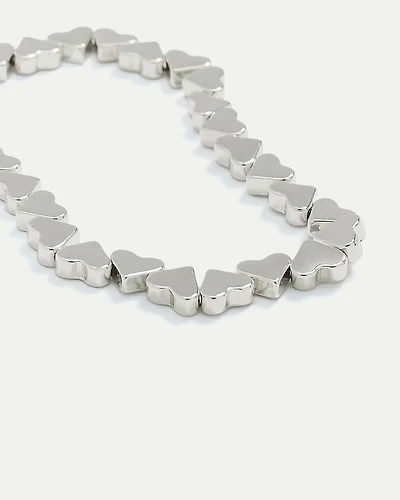 Heart-Beaded Bracelet