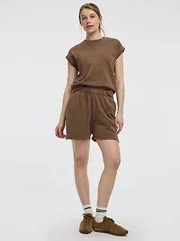 French Terry Bermuda Shorts