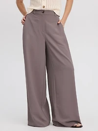 Wide-Leg High-Rise Pant