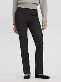 Straight-Leg High-Rise Pull-On Pants - The Modern Stretch (R)