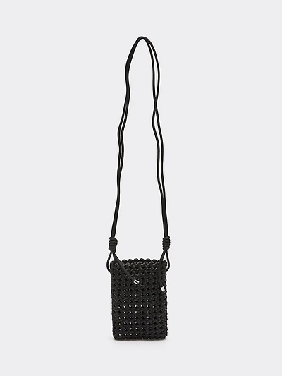 Crochet Cross-Body Phone Bag
