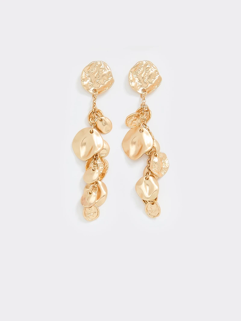 Earrings with Dangling Pendants