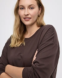 Long-Sleeve Crew-Neck Sweatshirt - R Essentials