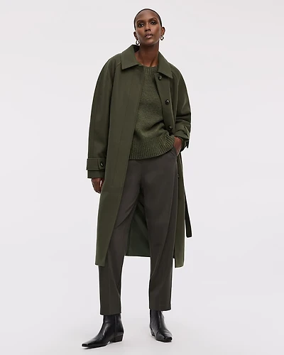 Long Belted Coat
