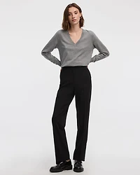 Straight-Leg High-Rise Pant