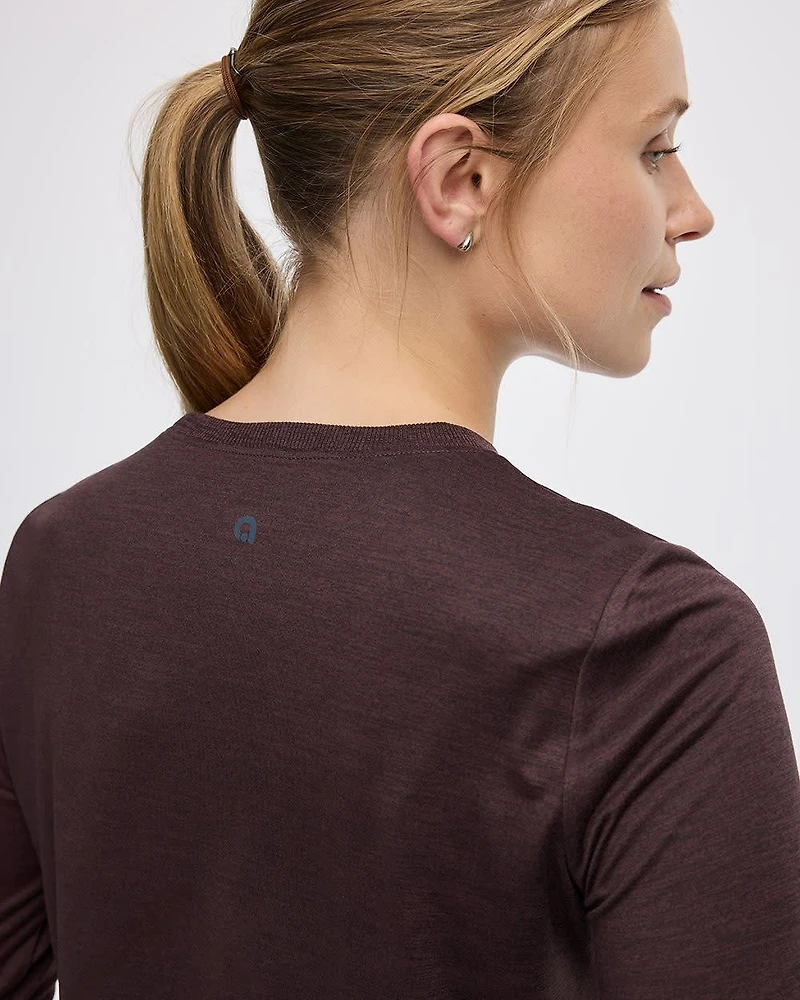 Long-Sleeve Crew-Neck T-Shirt - DRY-LUX (R) Hyba Essentials