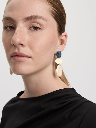 Boucles d'oreilles modernes