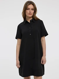 Robe polo à manches courtes
