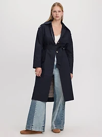 Manteau trench long