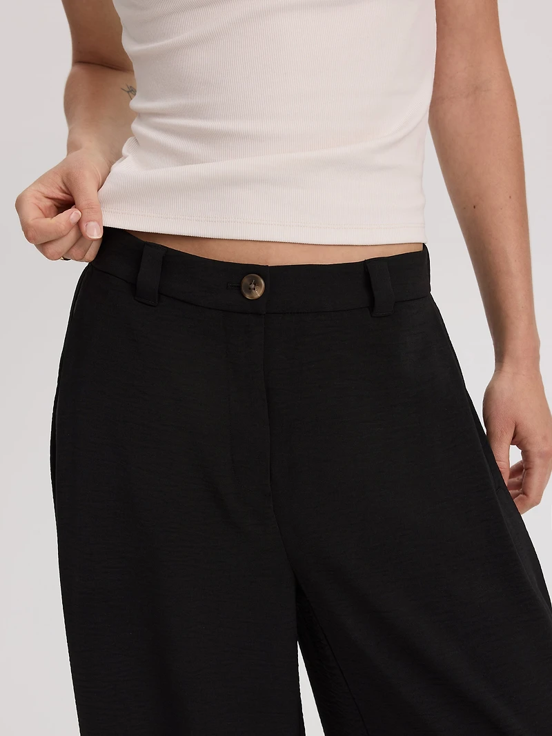 Wide-Leg High-Rise Pant