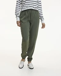 Pantalon jogger en serg