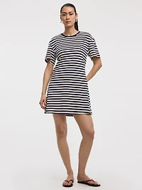 Striped T-Shirt Dress