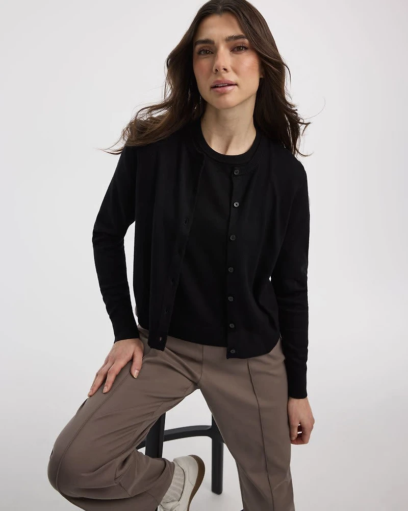 Crew-Neck Sweater Tee - R Essentials