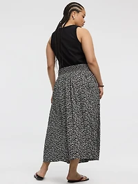 A-Line Maxi Skirt