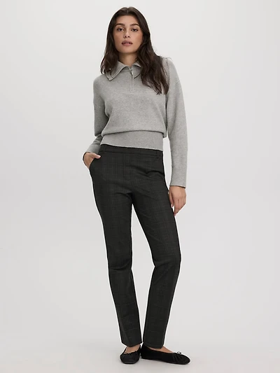Straight-Leg High-Rise Pull-On Pants - The Modern Stretch (R)