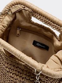 Sac structuré en paille