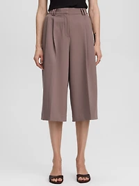 Pleated Bermuda Shorts - The Studio