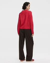 Long-Sleeve V-Neck Pullover