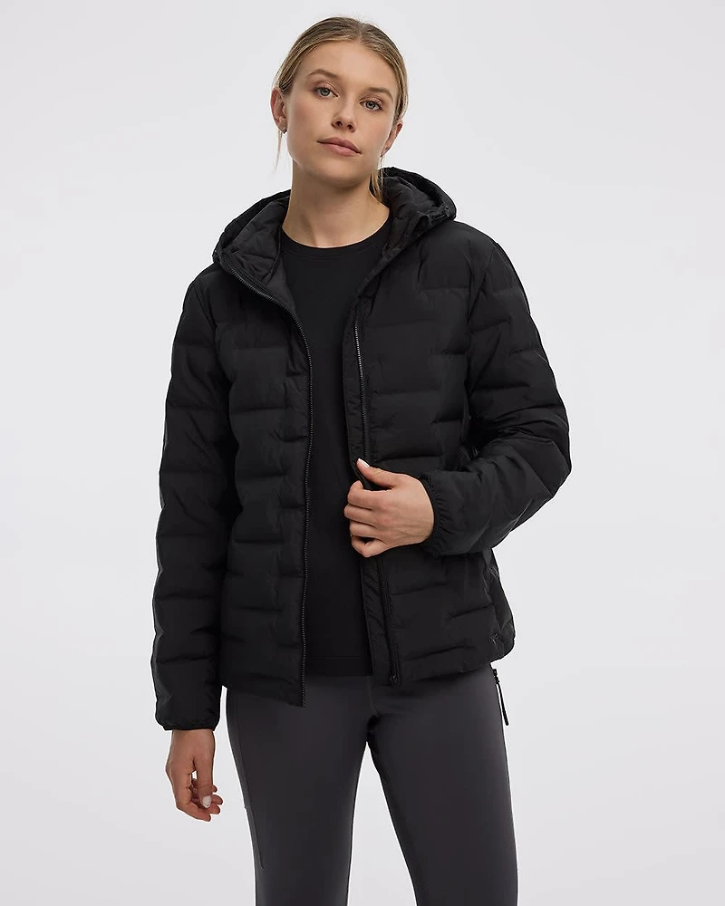 Quilted hooded Jacket - Hyba