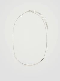Short Necklace with U-Shaped Pendant