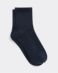 Ribbed Anklet Socks