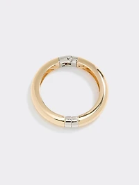 Two Tone Cuff Bracelet
