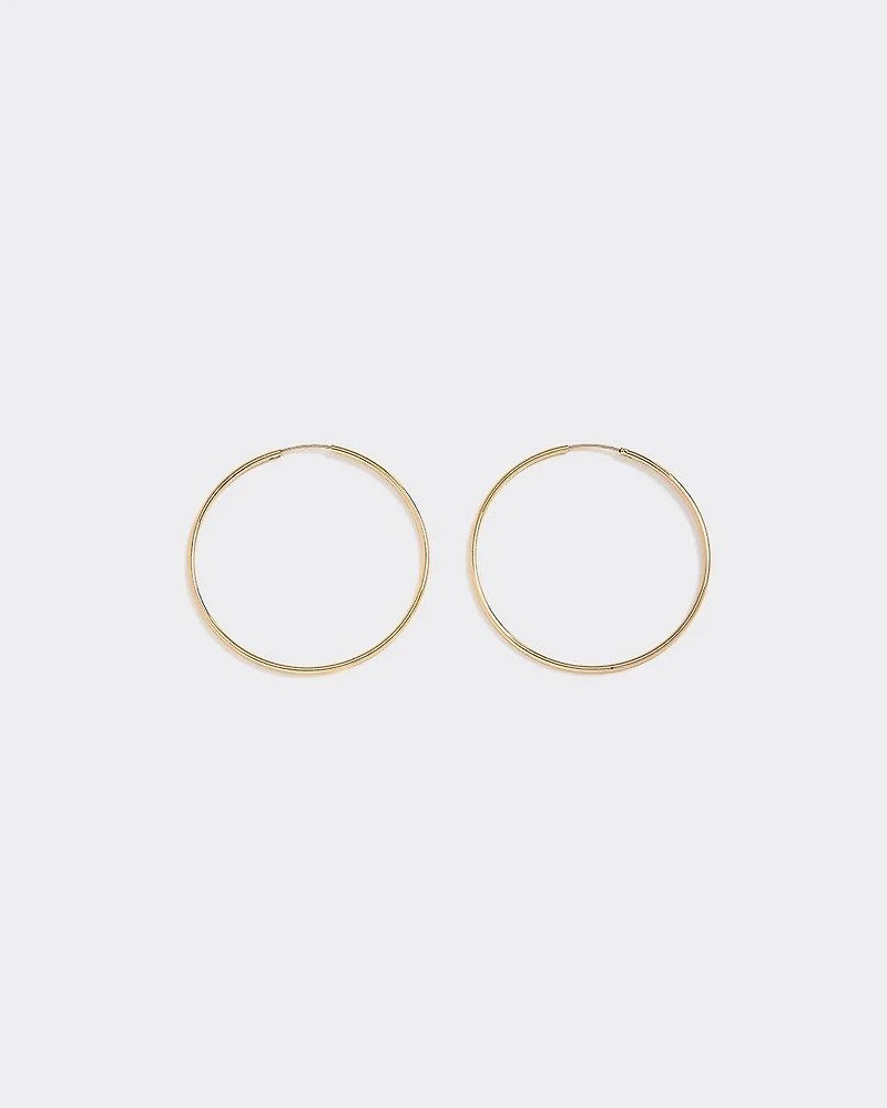 Stainless Steel Big Hoops