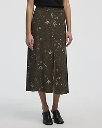 A-Line Midi Skirt