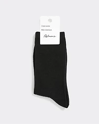 Pointelle Crew Socks